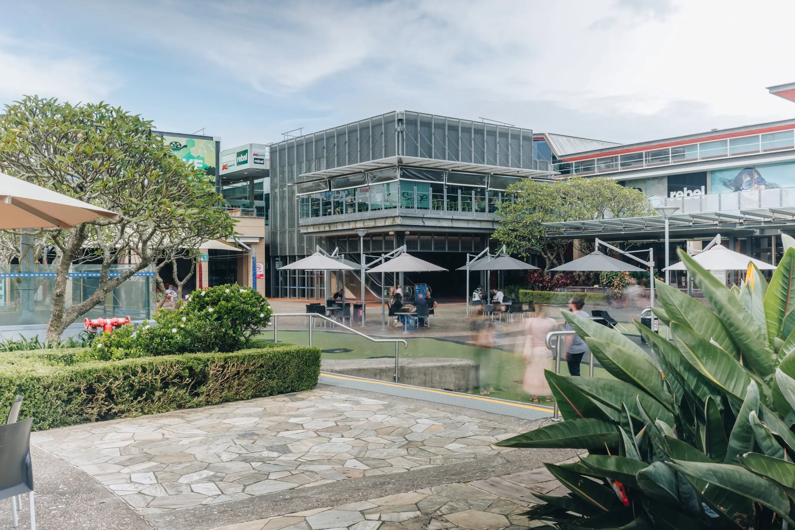 Around the centre